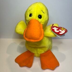 1993 Ty Beanie Babies Quackers with tag